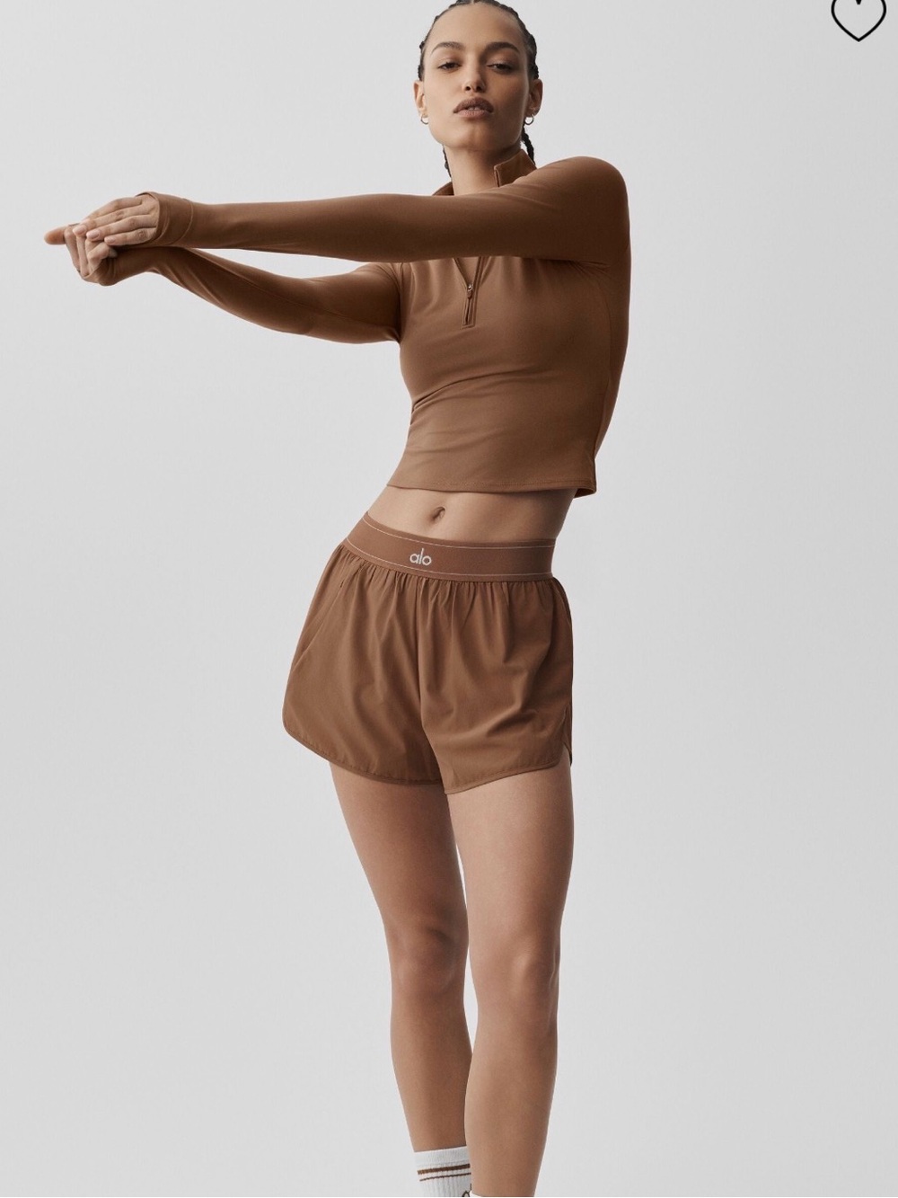 All Match Point Short - Sun Kissed Brown